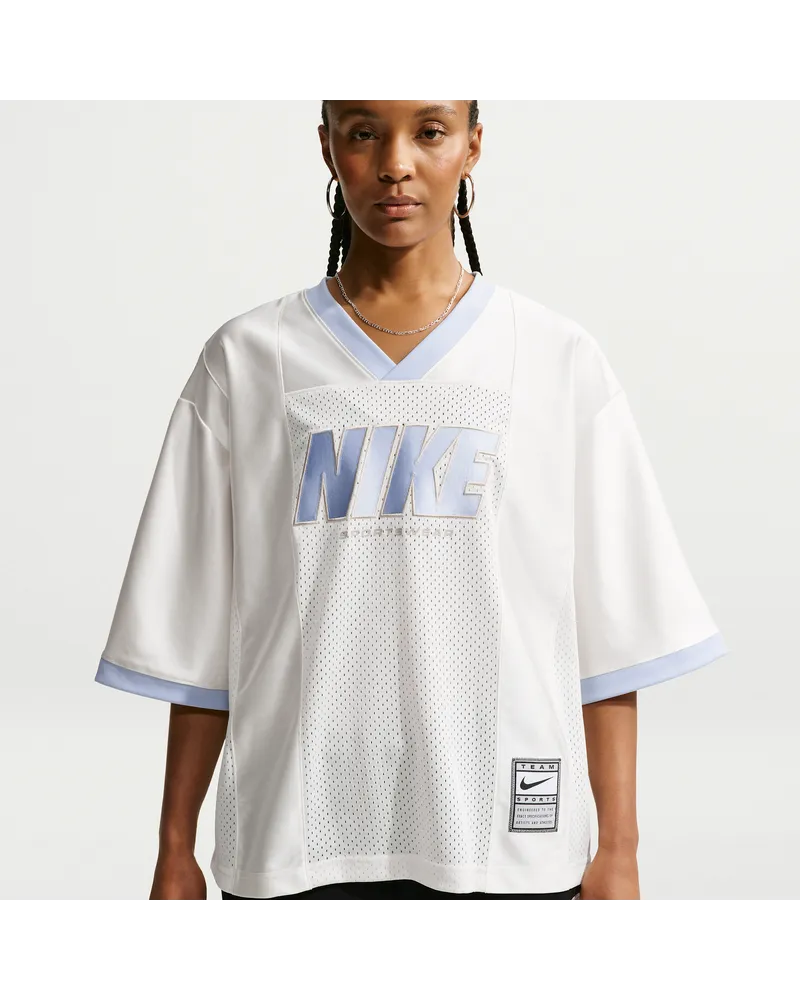 Nike Oversize-Kurzarmtrikot mit Grafik (Damen) - Weiß Weiß