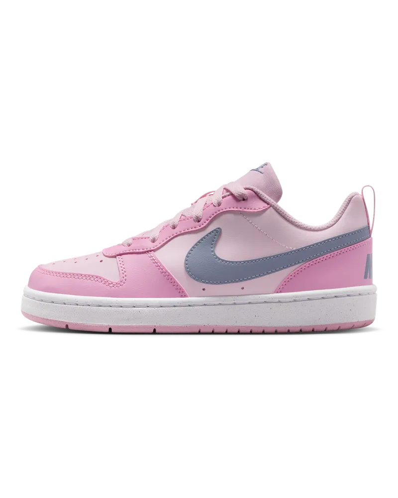 Nike Court Borough Low Recraft Schuh für ältere Kinder - Pink Pink