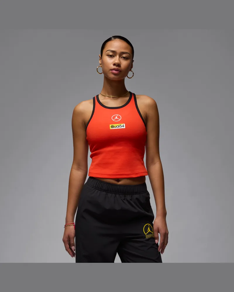 Jordan Essentials Quai 54 Tanktop (Damen) - Rot Rot