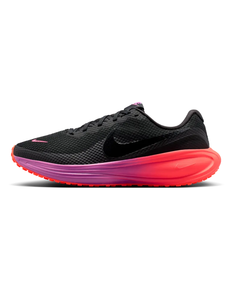 Nike Revolution 8 Straßenlaufschuh (Damen) - Schwarz Schwarz
