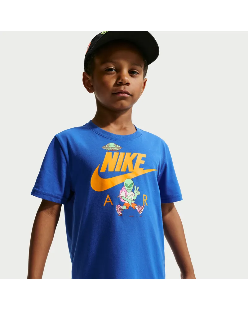 Nike Alien-T-Shirt für jüngere Kinder - Blau Blau