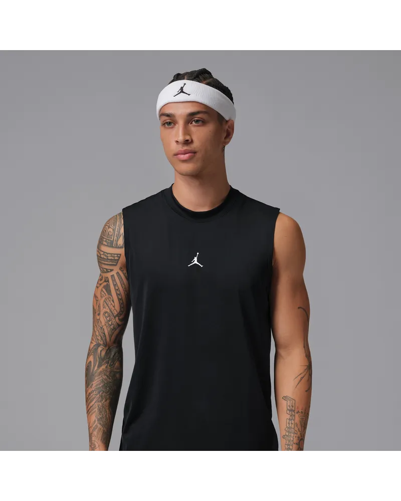 Jordan Sport Essentials Dri-FIT ärmelloses Oberteil (Herren) - Schwarz Schwarz
