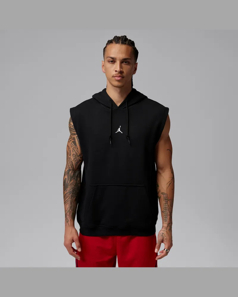 Jordan Sport Crossover ärmelloser Hoodie mit Dri-FIT-Technologie (Herren) - Schwarz Schwarz