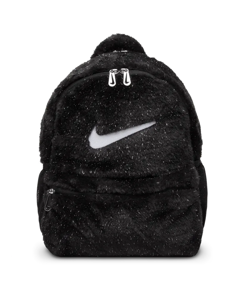 Nike Rucksack aus Kunstfell (ältere Kinder, 11 l) - Schwarz Schwarz