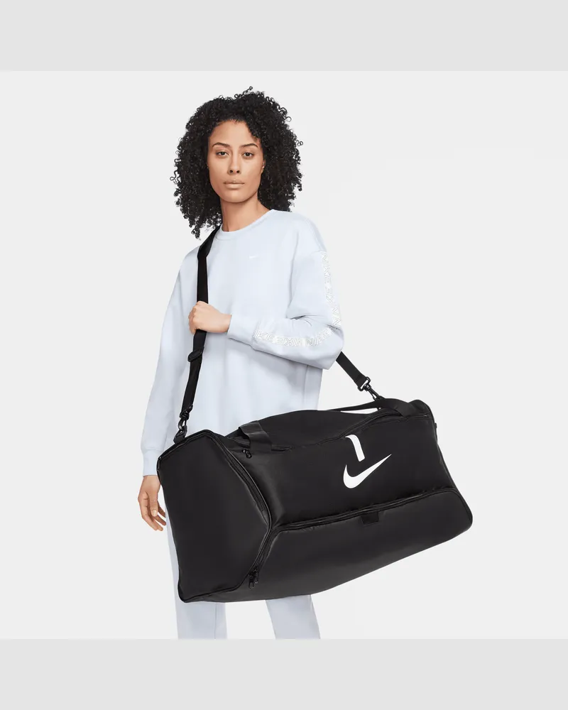 Nike Academy Team Fußball-Sporttasche (groß 95 l) - Schwarz Schwarz