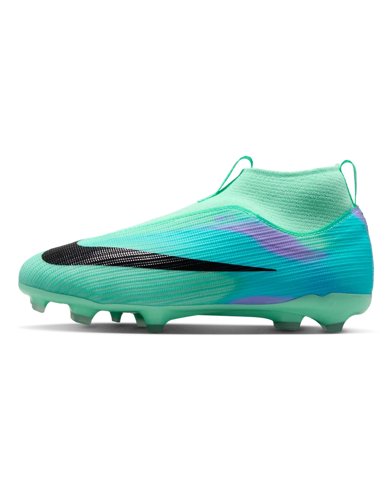 Nike Jr. Mercurial Superfly 11 Academy „Sam Kerr“ High-Top-Fußballschuh für verschiedene Böden (ältere Kinder) - Grün Grün