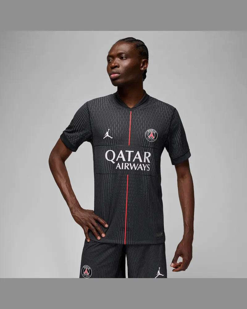 Jordan Paris Saint-Germain 2025/26 Match Fourth  Dri-FIT ADV Authentic Fußballtrikot für Herren - Schwarz Schwarz