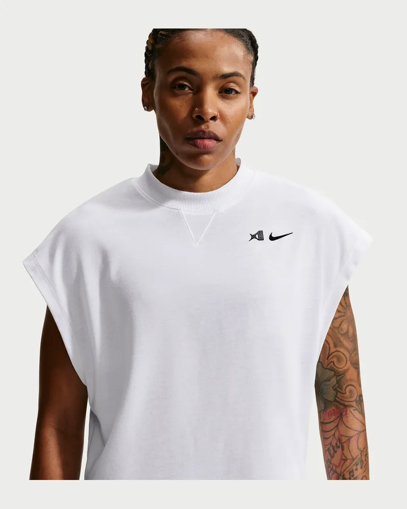 Nike A'ja Wilson Damen-Basketballtanktop - Weiß Weiß