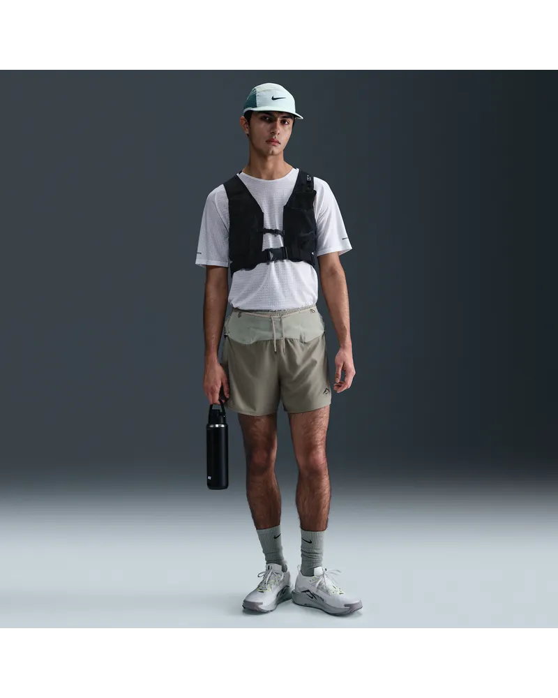 Nike Trail Second Sunrise Dri-FIT ADV-Laufshorts mit Innenslip (Herren, ca. 12,5 cm) - Grün Grün