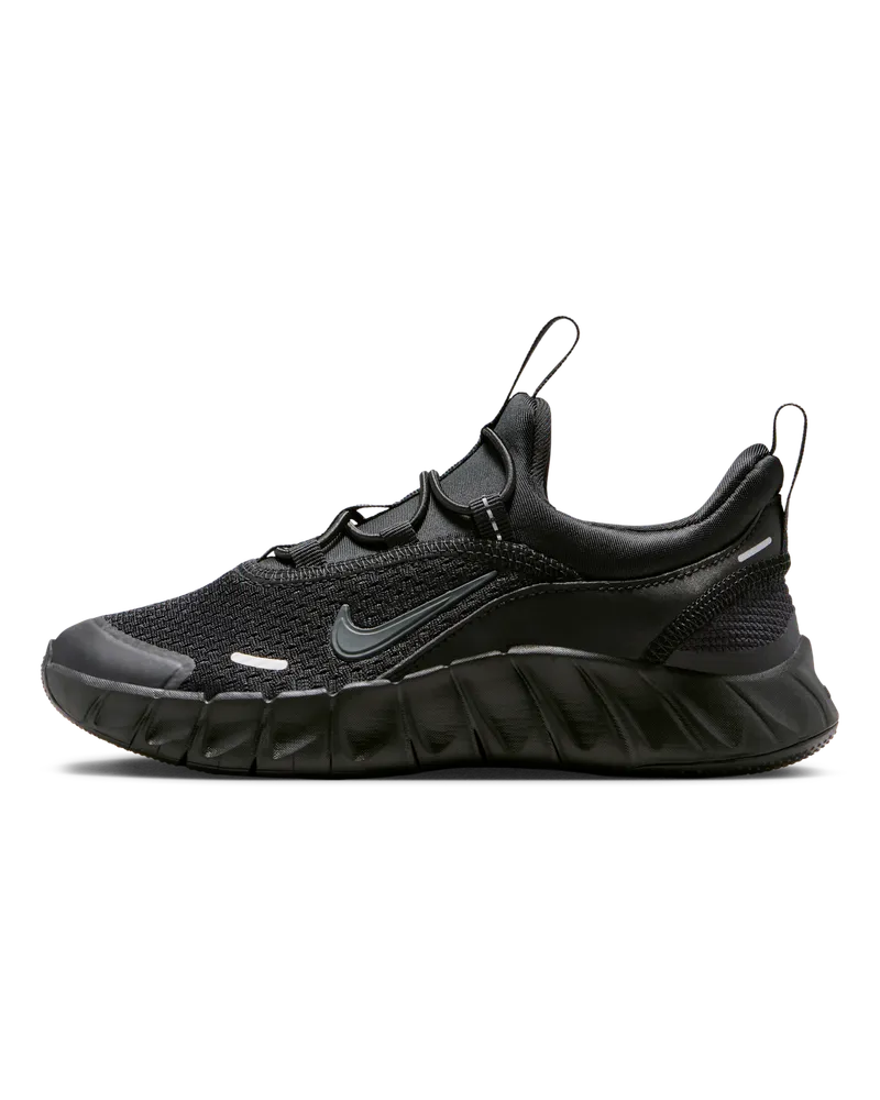 Nike Free Ride Laufschuh (jüngere Kinder) - Schwarz Schwarz