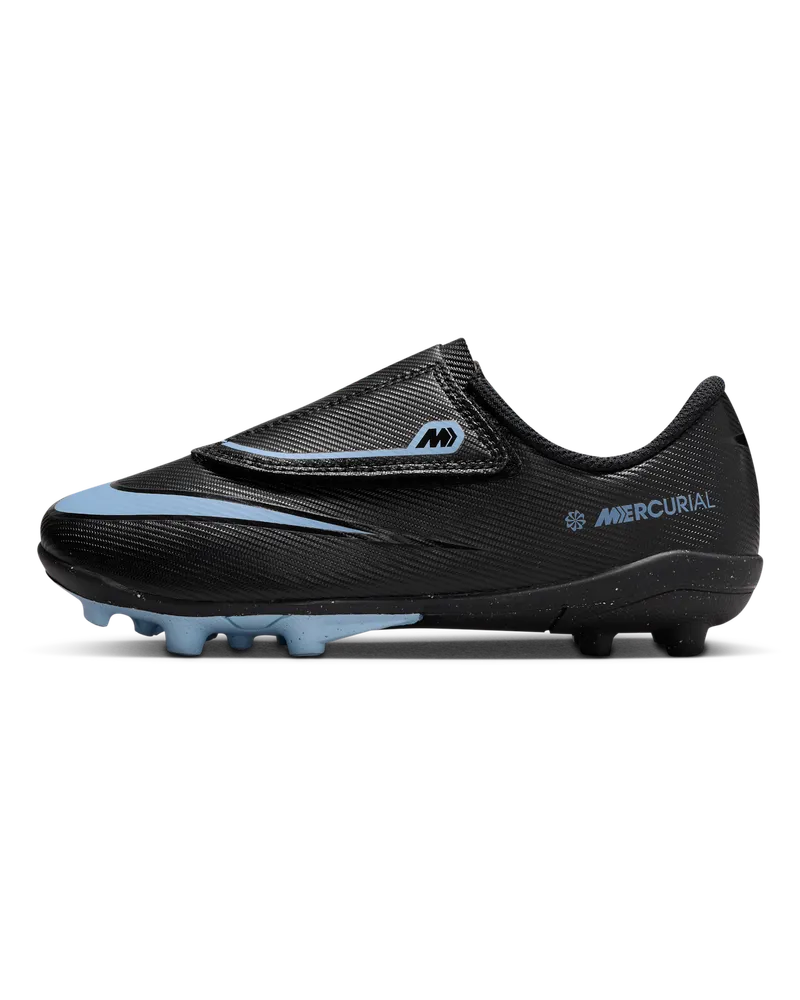 Nike Jr. Mercurial Vapor 16 Club Low-Top-Fußballschuh für verschiedene Böden (jüngere Kinder) - Schwarz Schwarz