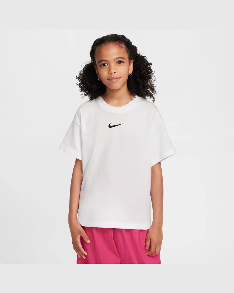 Nike Essential T-Shirt (ältere Kinder, Mädchen) - Weiß Weiß