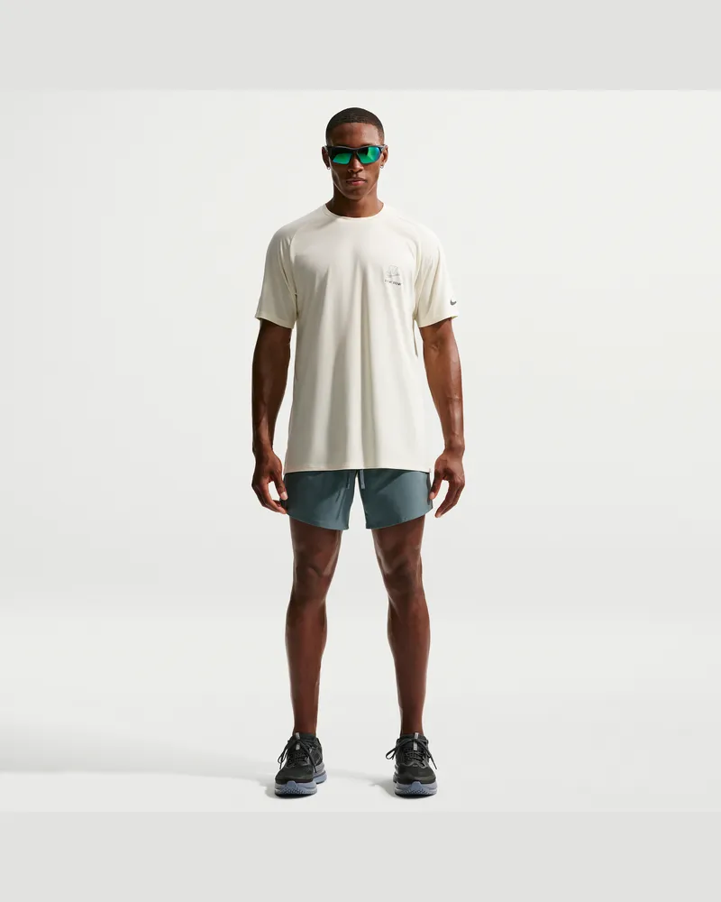 Nike Stride Dri-FIT 2-in-1-Laufshorts für Herren (ca. 18 cm) - Grau Grau