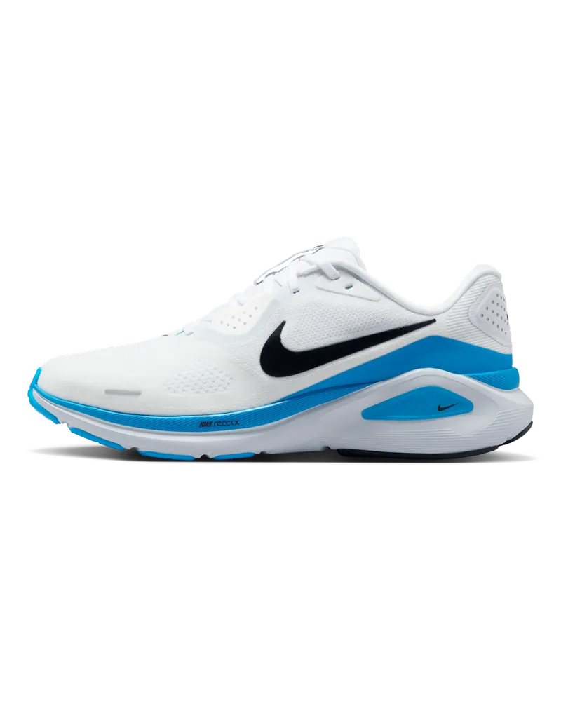 Nike Structure 26 Straßenlaufschuh (Herren) - Weiß Weiß