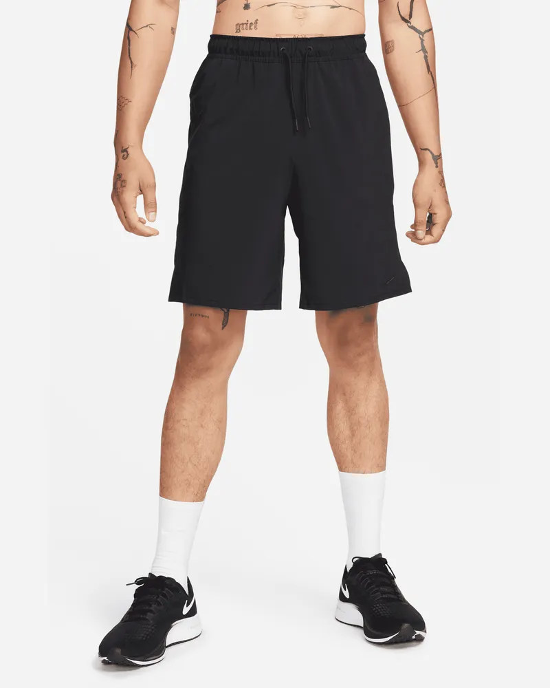 Nike Unlimited vielseitige Dri-FIT Herrenshorts ohne Futter (ca. 23 cm) - Schwarz Schwarz