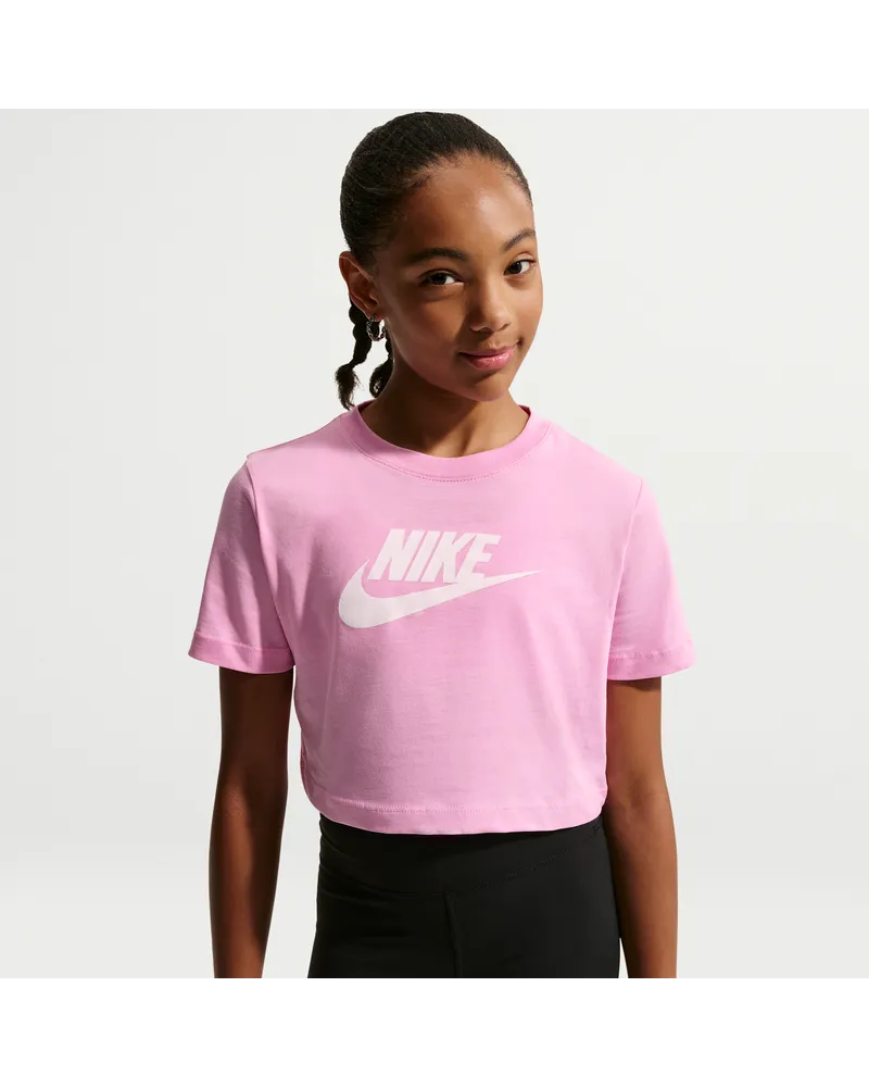 Nike Kurz-T-Shirt (Mädchen) - Pink Pink