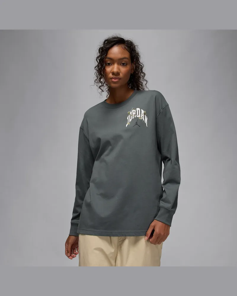 Jordan Brooklyn Realtree Longsleeve (Damen) - Grau Grau