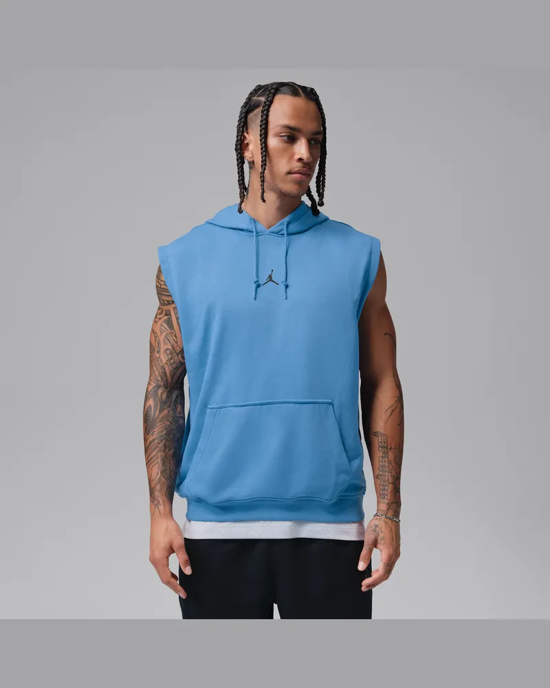 Jordan Sport Crossover ärmelloser Hoodie mit Dri-FIT-Technologie (Herren) - Blau Blau