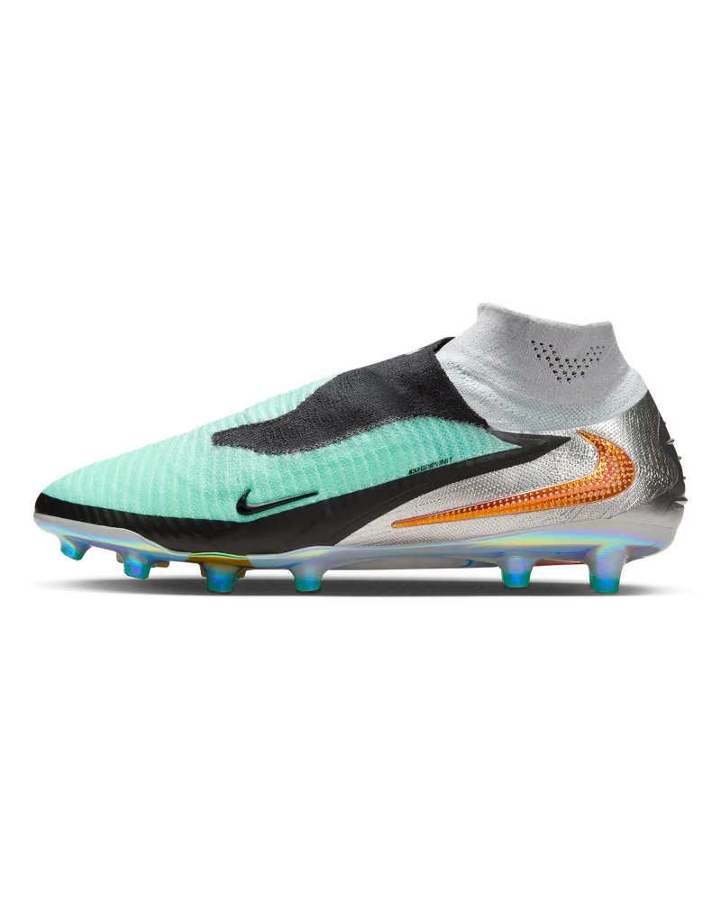 Nike Phantom 6 High Elite Fußballschuh für Kunstrasen - Grau Grau