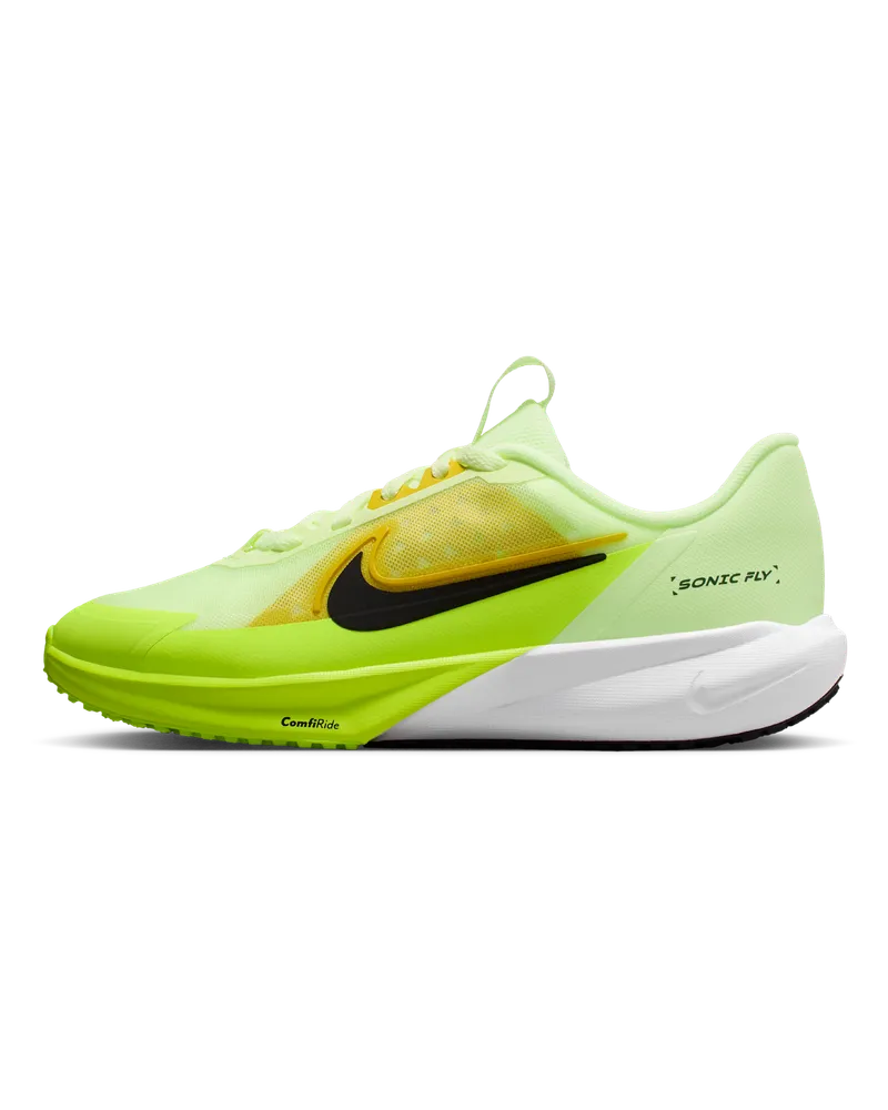Nike Sonic Fly Laufschuh (ältere Kinder) - Gelb Gelb