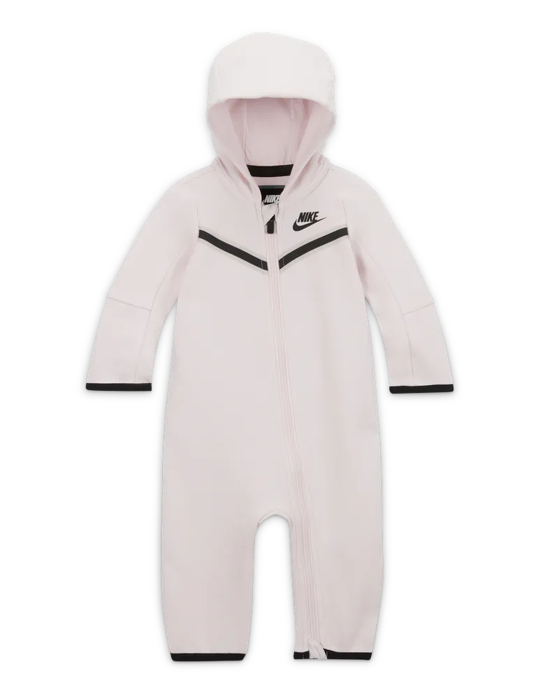 Nike Tech Fleece Overall mit durchgehendem reißverschluss für Babys (0–9 M) - Pink Pink