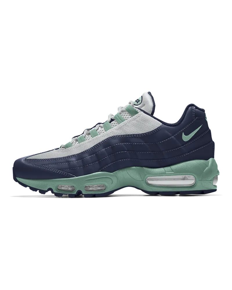 Nike Air Max 95 By You personalisierbarer Damenschuh - Blau Blau