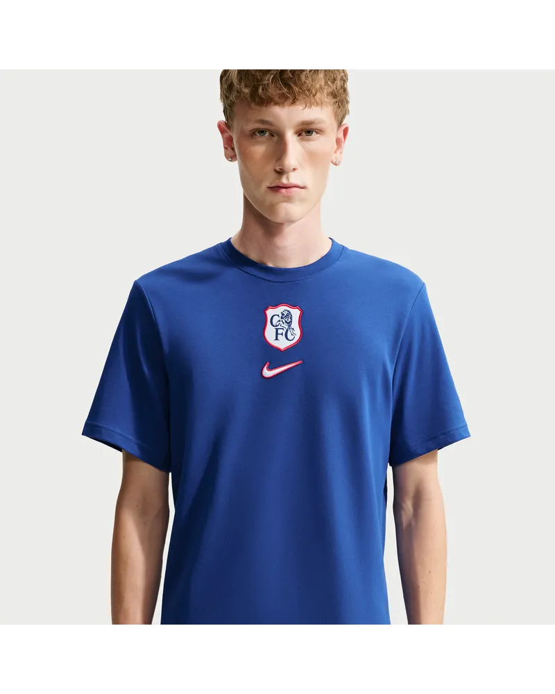 Nike FC Chelsea Primary Third  Dri-FIT Fußballoberteil (Herren) - Blau Blau