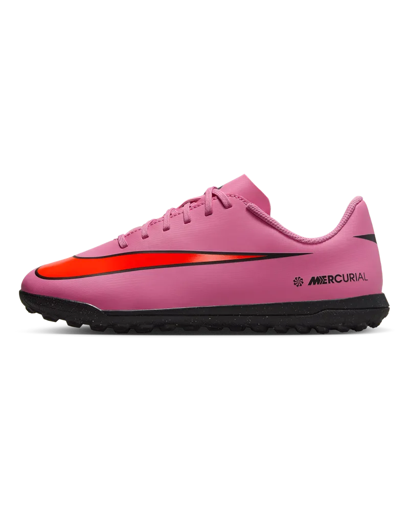 Nike Jr. Mercurial Vapor 16 Club TF Low-Top-Fußballschuh (jüngere/ältere Kinder) - Pink Pink