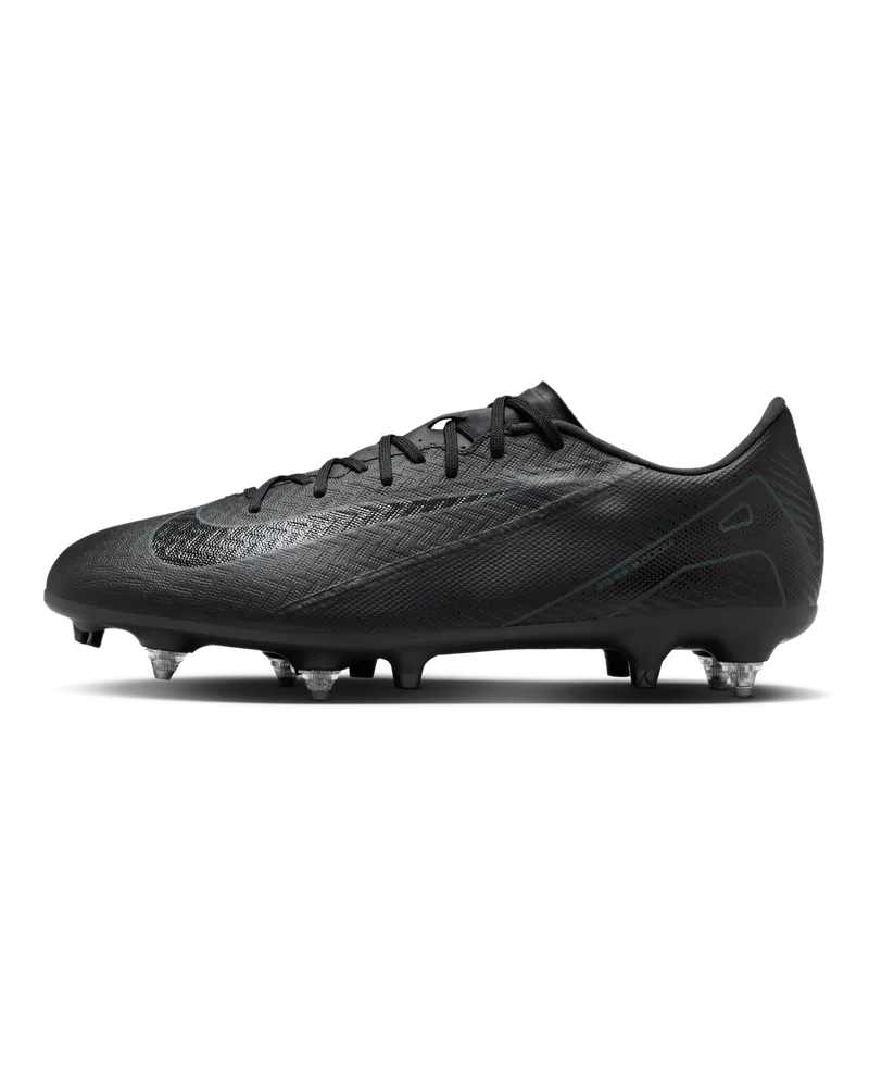 Nike Mercurial Vapor 16 Academy SG-Pro Low-Top-Fußballschuh - Schwarz Schwarz