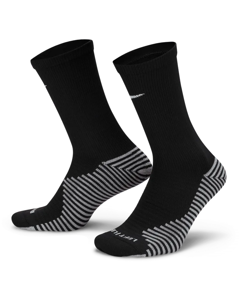 Nike Strike Fußball-Crew-Socken - Schwarz Schwarz