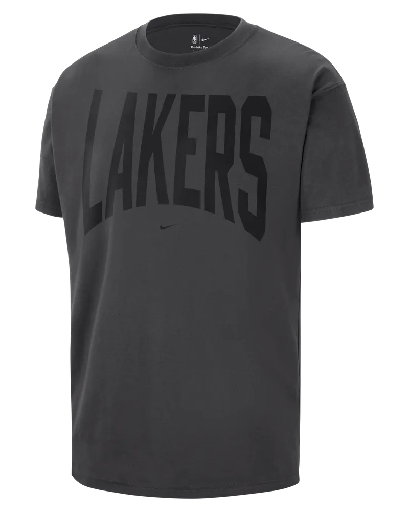 Nike Los Angeles Lakers  Basketball-T-Shirt (Herren) - Grau Grau