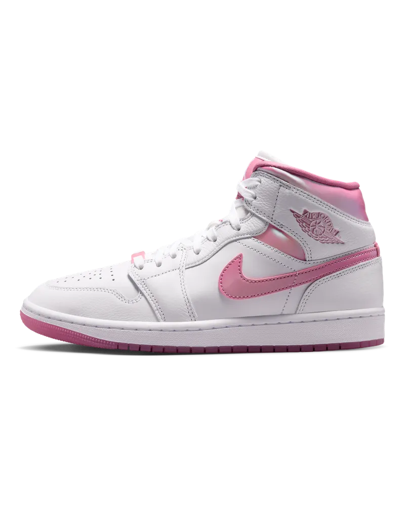 Jordan Air  1 Mid SE Schuh (Damen) - Weiß Weiß