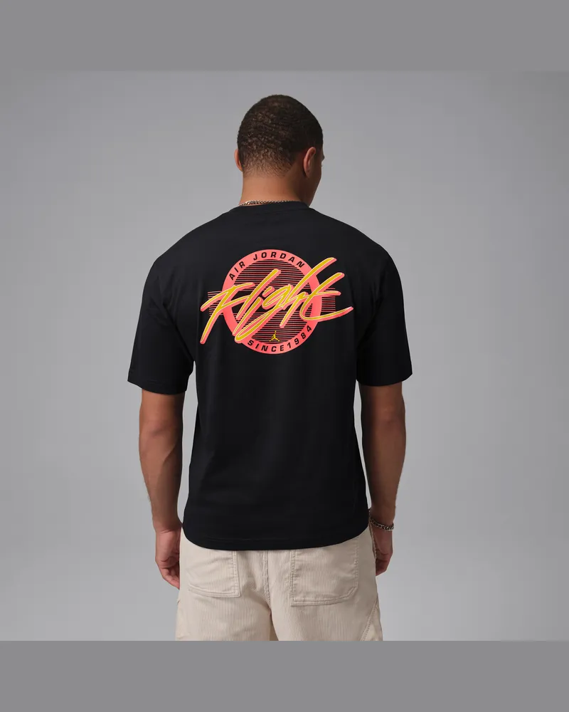 Jordan Flight Herren-T-Shirt - Schwarz Schwarz