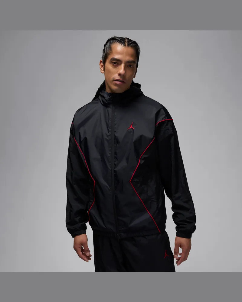 Jordan Brooklyn Draft-Jacke mit Kapuze (Herren) - Schwarz Schwarz