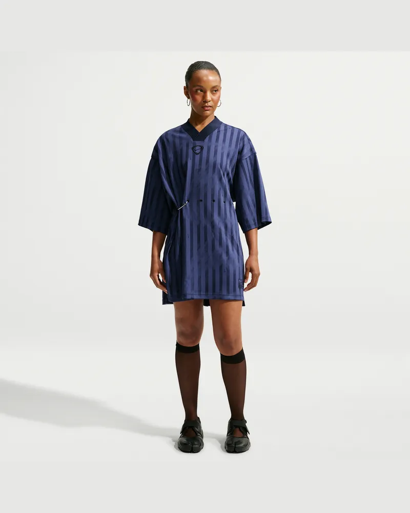 Nike Runway Jersey-Kleid (Damen) - Blau Blau