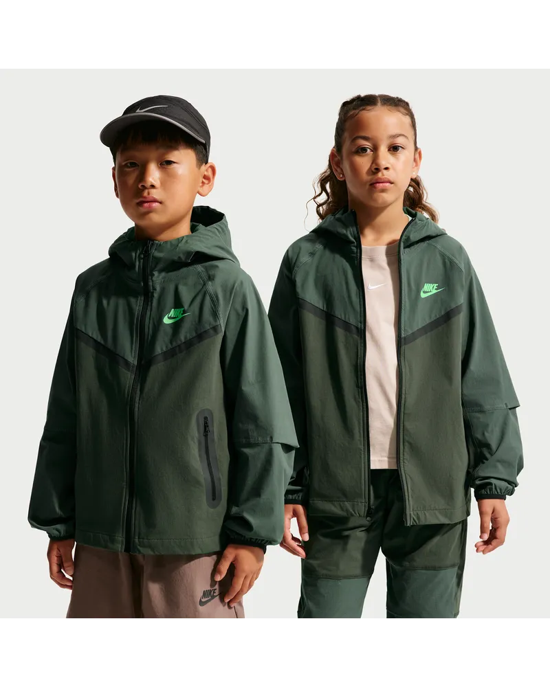 Nike Tech Webjacke (ältere Kinder, Jungen) - Grau Grau
