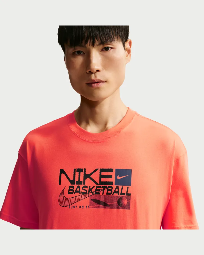 Nike Basketball-T-Shirt (Herren) - Orange Orange