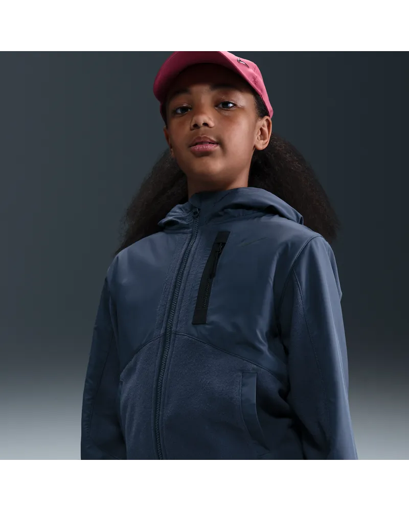 Nike City Utility EasyOn Winterfeste Therma-FIT-Jacke (ältere Kinder) - Blau Blau