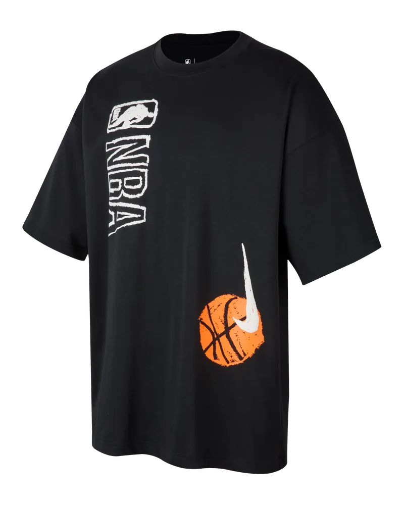 Nike Team 31  NBA Max90 Oversize-T-Shirt für Herren - Schwarz Schwarz