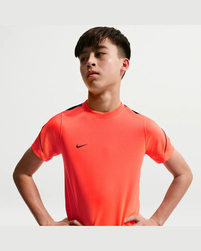 Nike Strike Dri-FIT Kurzarm-Fußballoberteil (ältere Kinder) - Pink Pink