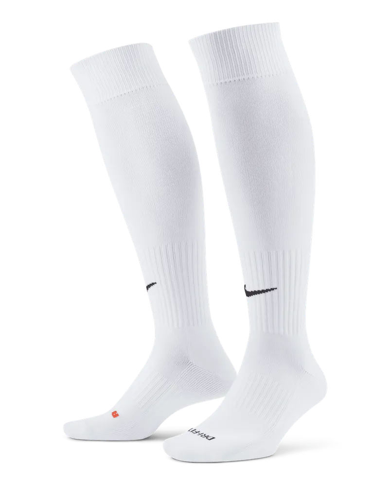 Nike Academy Over-The-Calf-Fußballsocken - Weiß Weiß