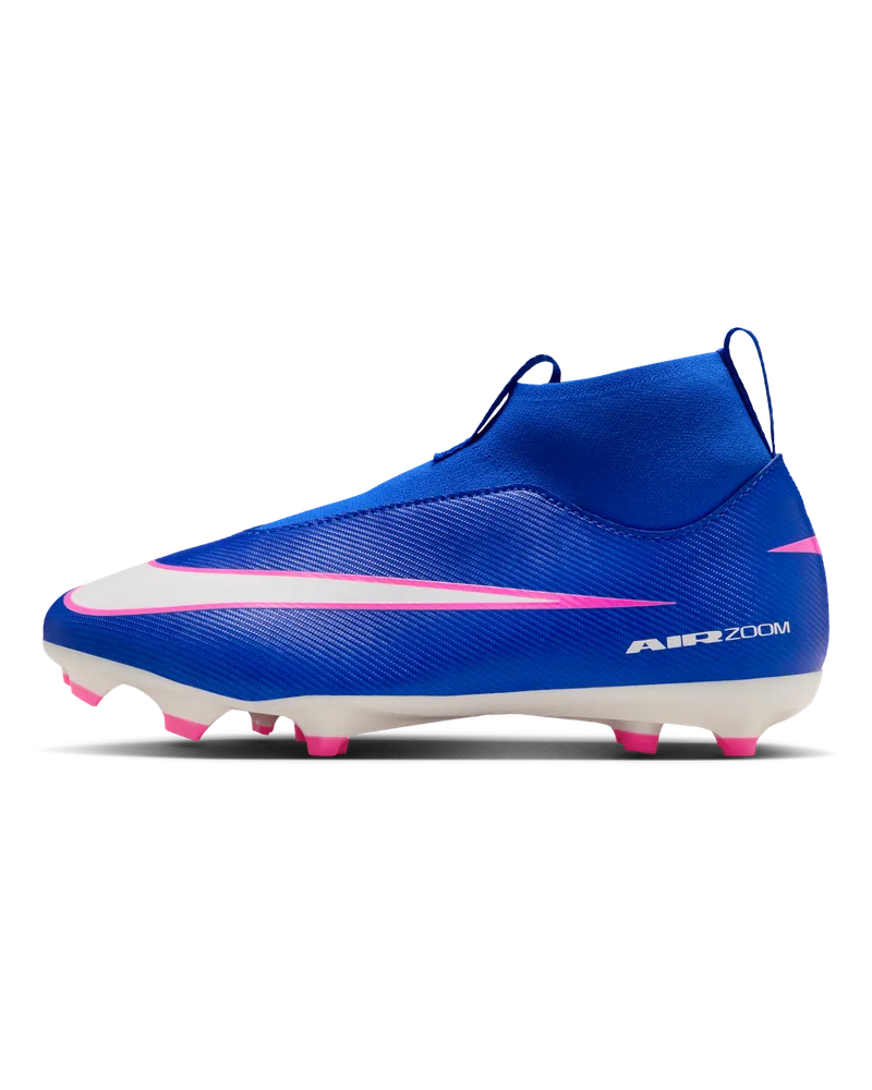 Nike Jr. Mercurial Superfly 10 Academy MG High-Top-Fußballschuh für jüngere/ältere Kinder - Blau Blau