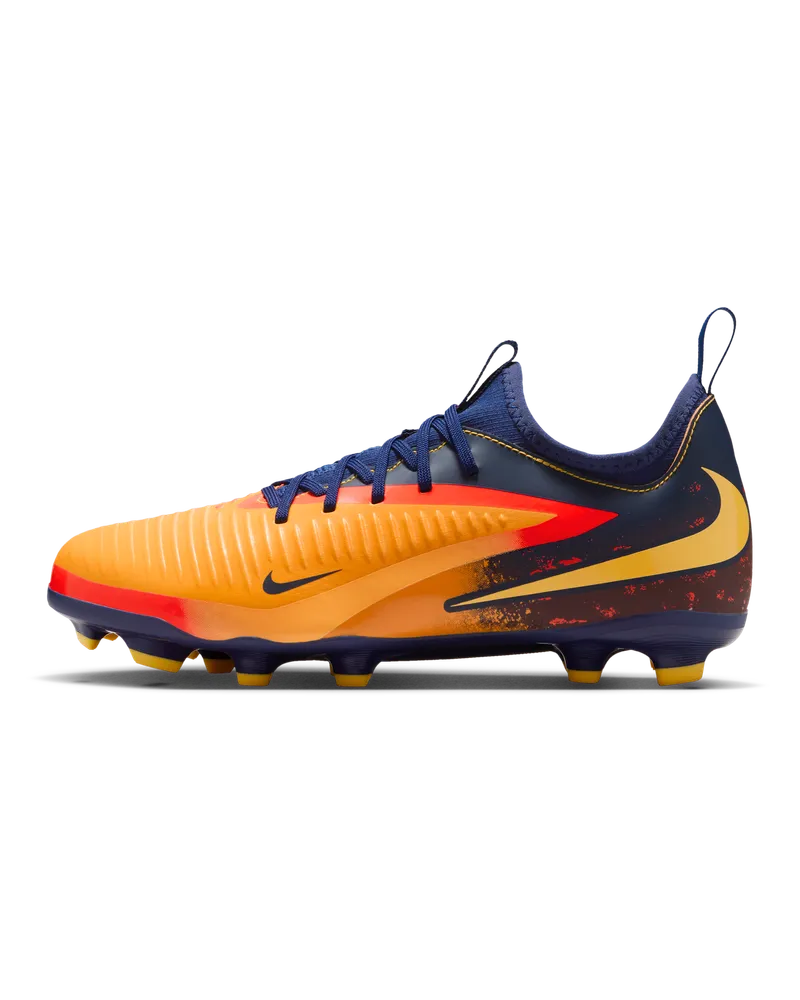 Nike Jr. Phantom 6 Low Academy "Erling Haaland" Fußballschuh für verschiedene Böden (ältere Kinder) - Orange Orange