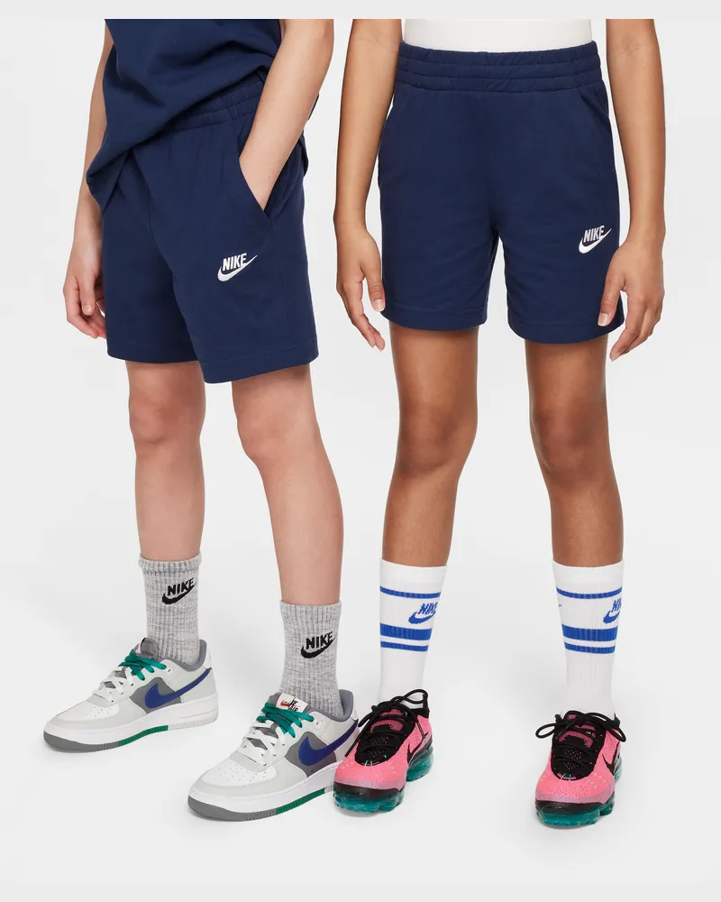 Nike Club Strickshorts (ca. 15 cm; ältere Kinder) - Blau Blau