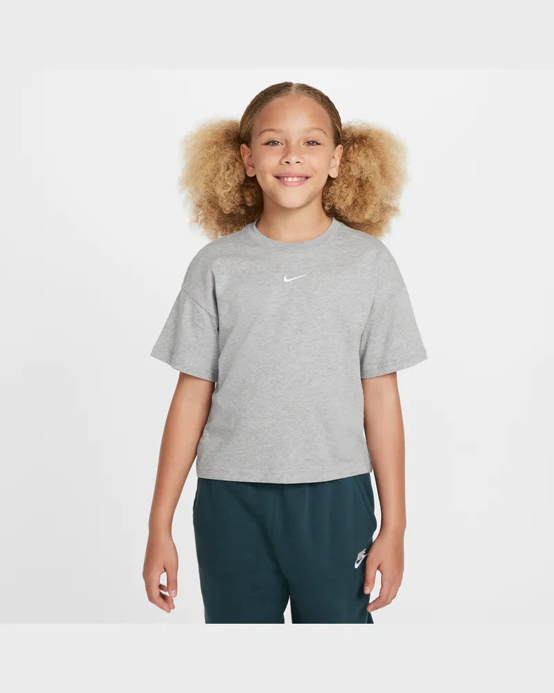 Nike Essential T-Shirt (ältere Kinder, Mädchen) - Grau Grau