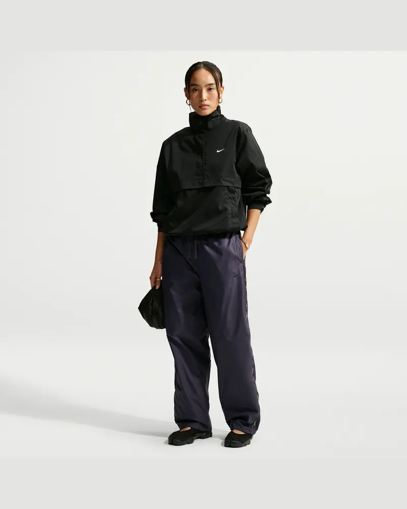 Nike weite wendbare Hose mit Karomuster (Damen) - Grau Grau