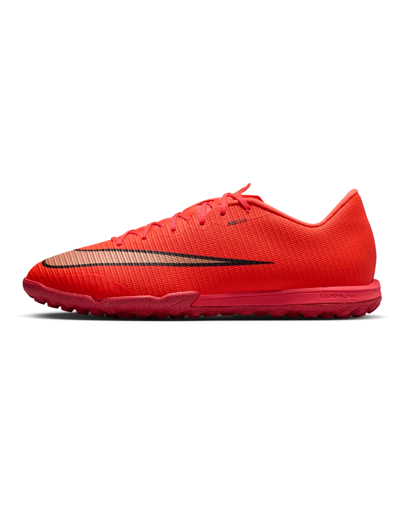Nike Mercurial Vapor 17 Academy Low-Top-Fußballschuh für Turf - Rot Rot