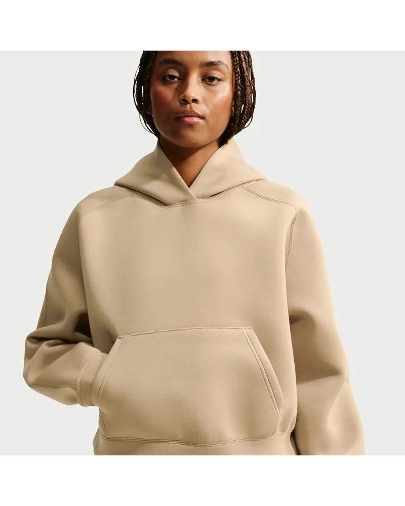 Nike Pregame Fleece Oversize-Hoodie (Damen) - Braun Braun