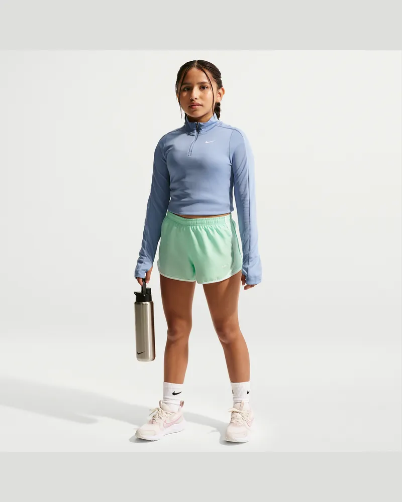 Nike Tempo Dri-FIT Laufshorts für ältere Kinder (Mädchen) - Grün Grün