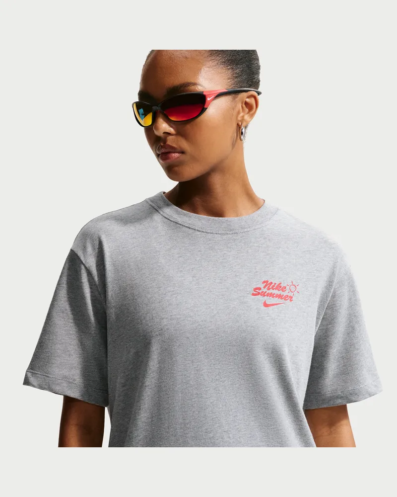 Nike T-Shirt (Damen) - Grau Grau